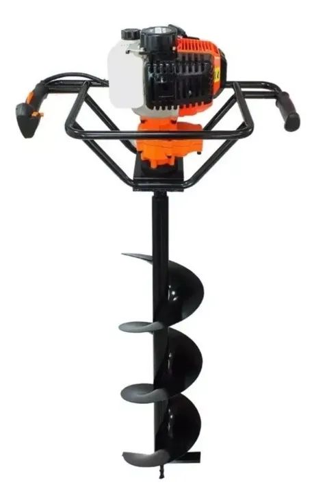 Perfurador De Solo 2t 52cc 2,5hp com broca 80x15 Vps520 Vulcan - Foto 2