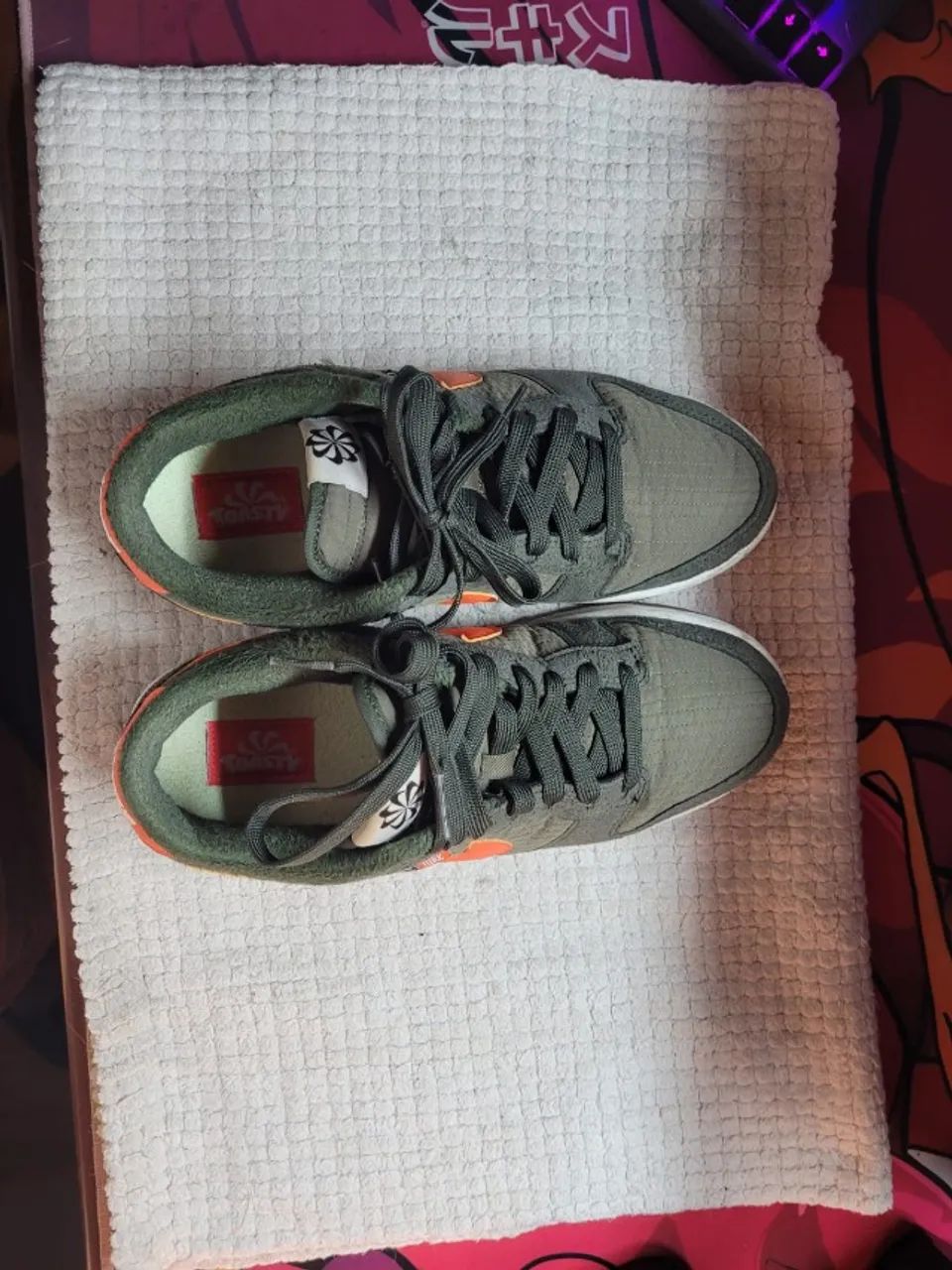 Nike Dunk Next Nature - Verde e Laranja (raro) - tam 38 - Foto 4