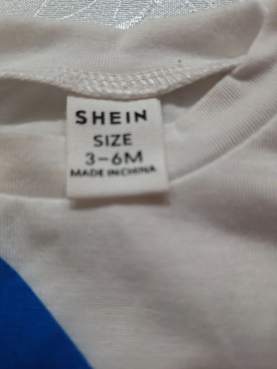 Conjunto Bebê Tubarão - TAM 3 a 6 meses só R$8,00 - Foto 2