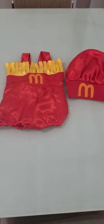 Fantasia Infantil Mcdonald's -Master chefe 