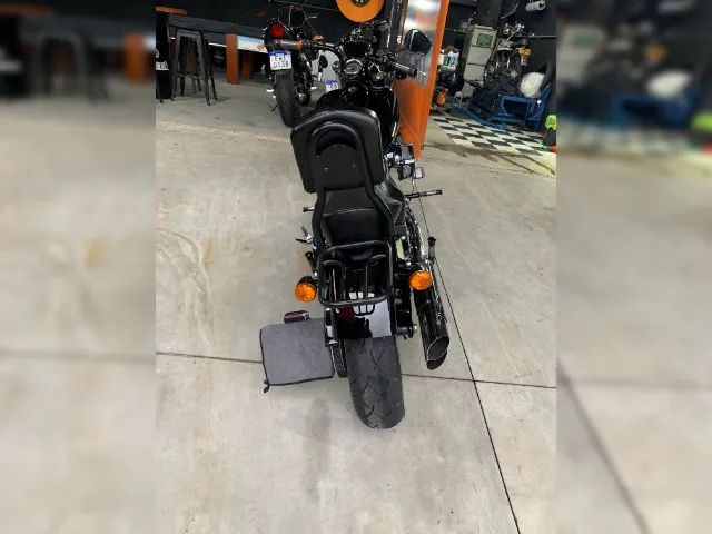 Vendo/Troco Harley Softwail Blackline FXS 2013 - 1600cc - Foto 9