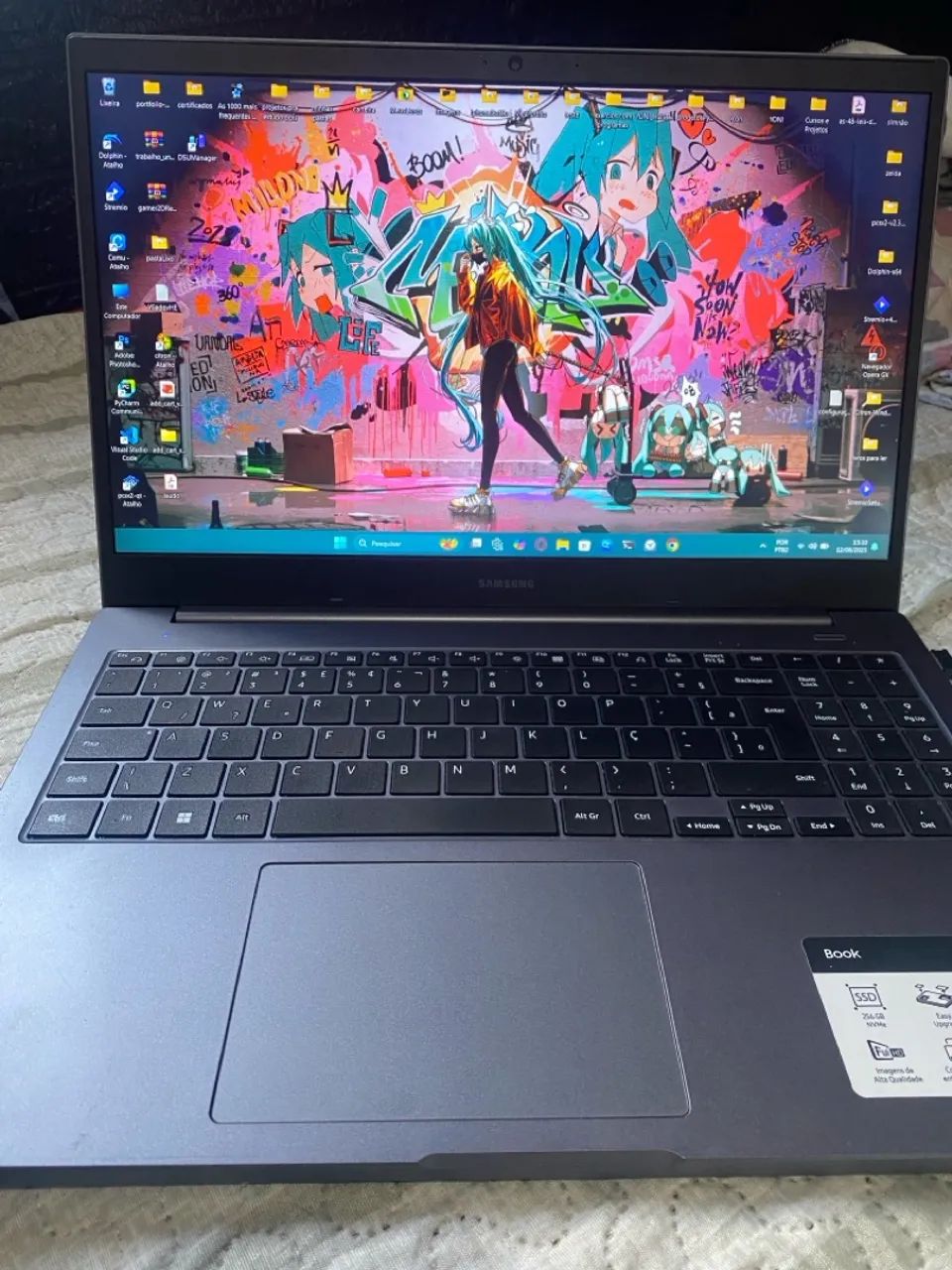 Notebook Samsung Book - Tela 15.6 polegadas