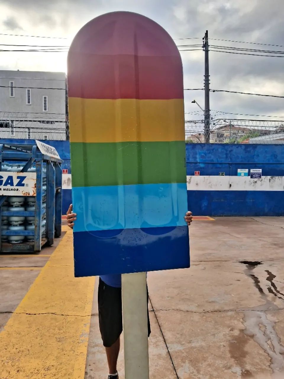 Picolé de fibra gigante  - Foto 2