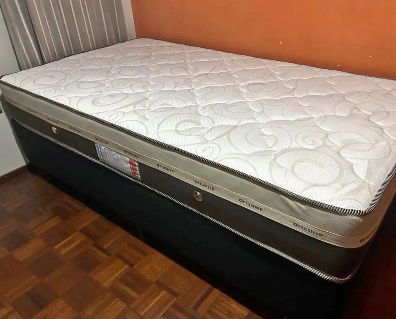 Cama Box solteiro Ortosleep com Colchão de Qualidade