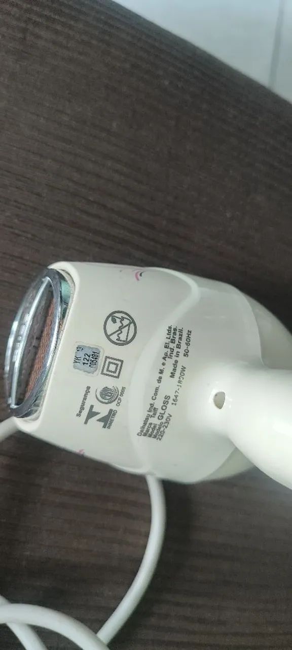 Secador de Cabelo Taiff Gloss Usado leia discrição  - Foto 4