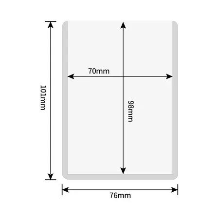 Top loader 35PT Proteção para cartas (10 un) - Foto 3