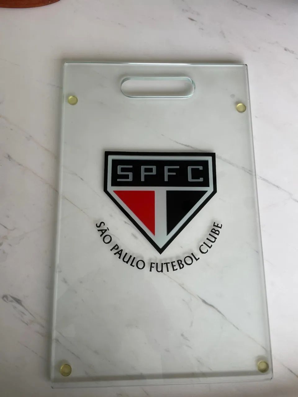 Tábua de vidro São Paulo FC