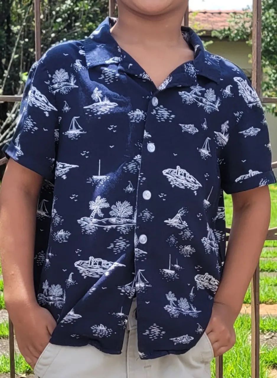 Camisa infantil 