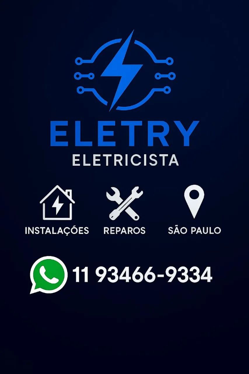 Eletricista Residencial e Comercial Zona Sul SP