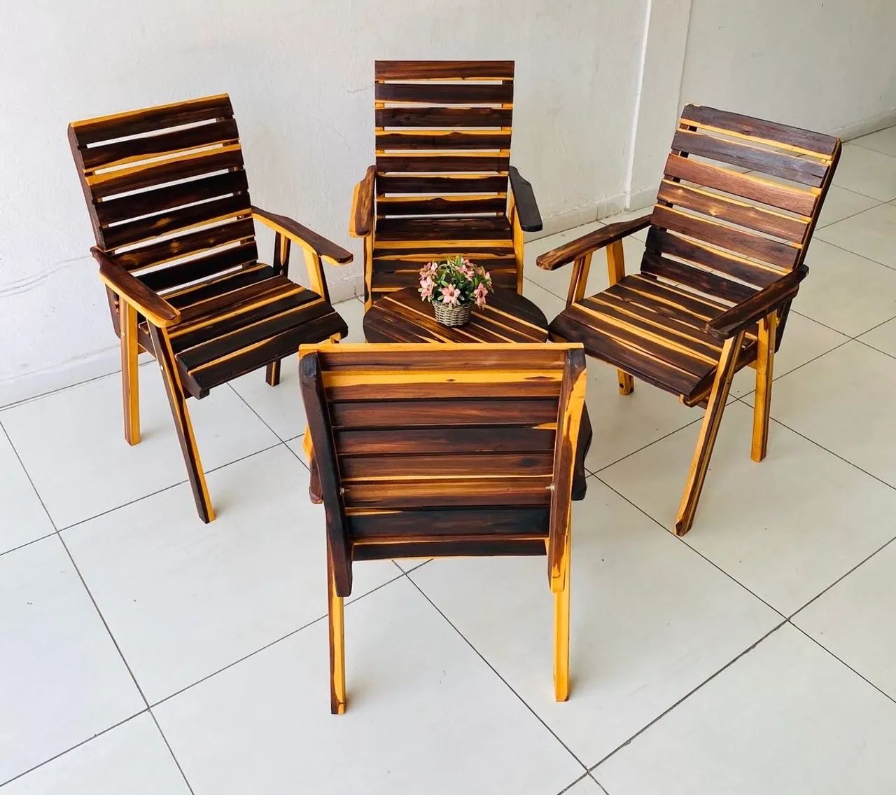 CONJUNTO PARA ÁREA MADEIRA PROMOÇÃO  - Foto 5