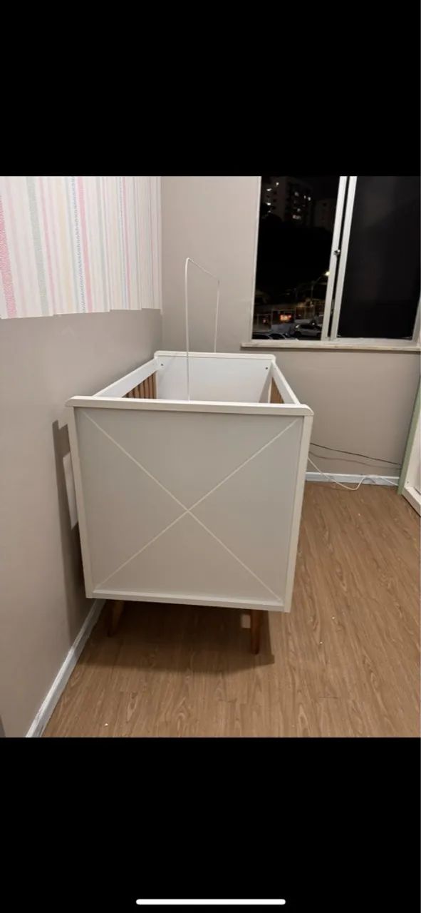 Berço americano branco NA CAIXA 