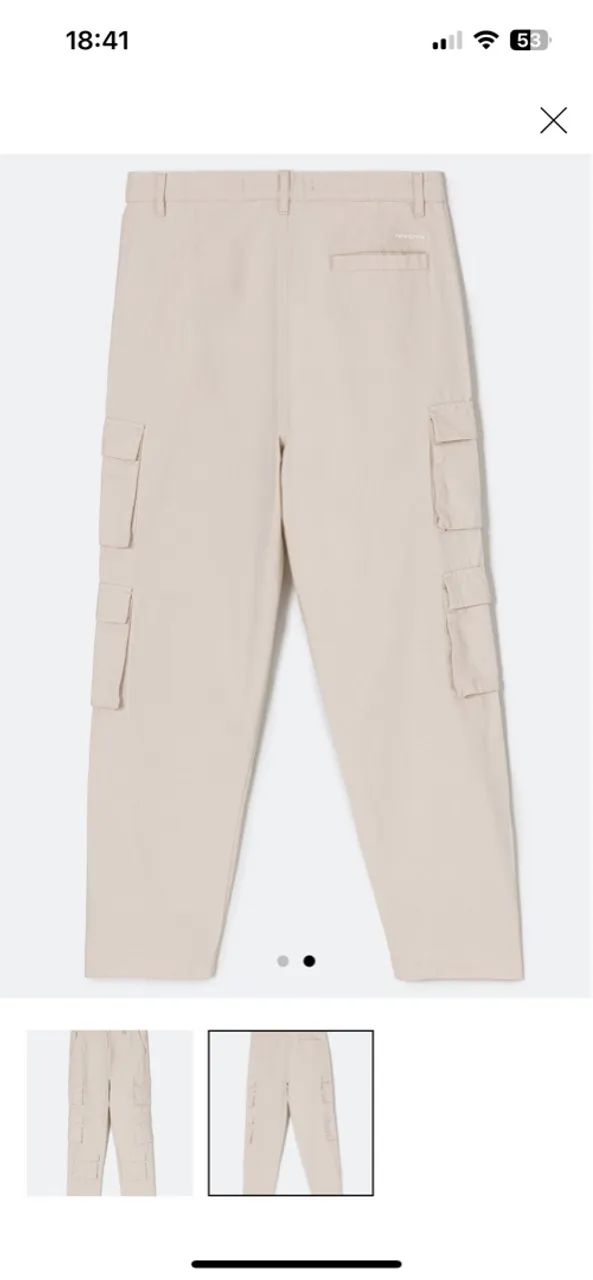 Calça baggy cargo  - Foto 2