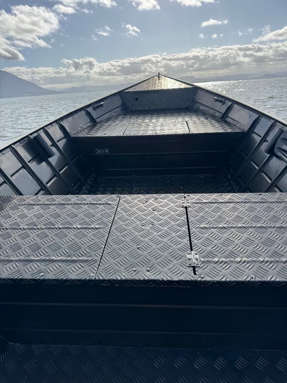 Barco de alumínio para pesca - Foto 5