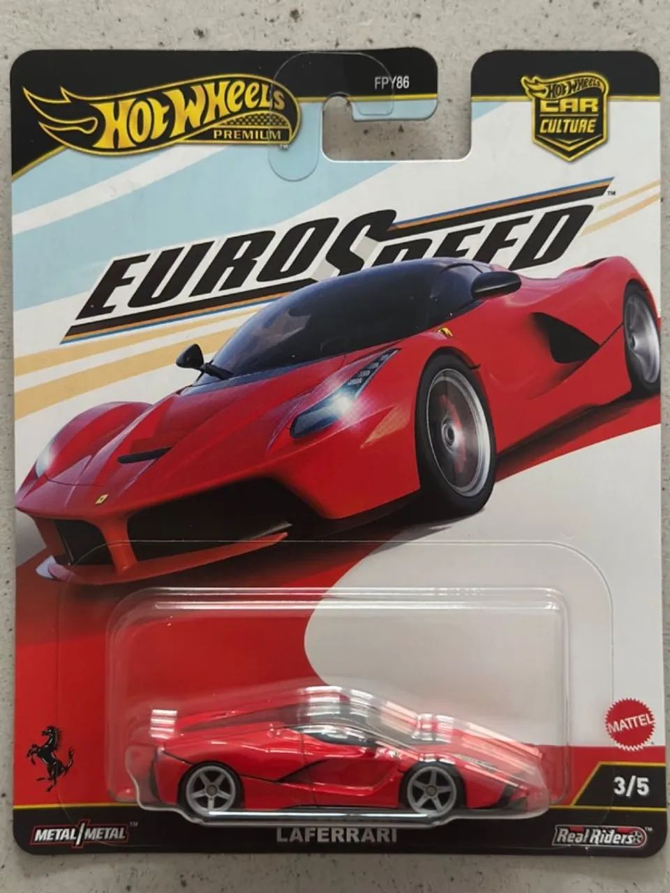 Hot Wheels Laferrari Euro Speed Premium - Hobbies e coleções