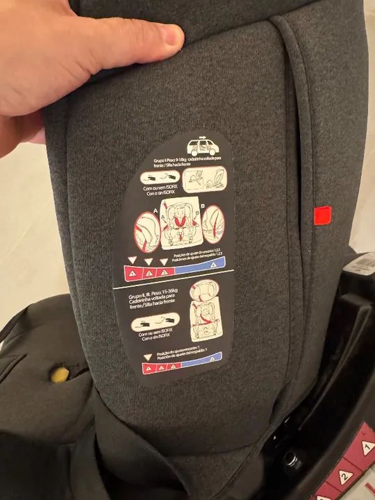 Cadeirinha de bebê fisher price all stages isofix - 0-36 kg - Foto 2