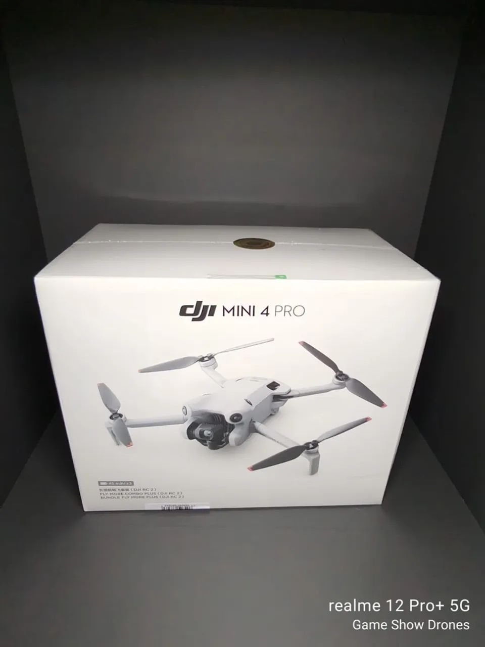 DRONE DJI MINI 4 PRO COMBO FLYMORE PLUS ( 3 bat 45 min ) ( Rc2 ) - LACRADO NOVO - COM NF - Foto 4