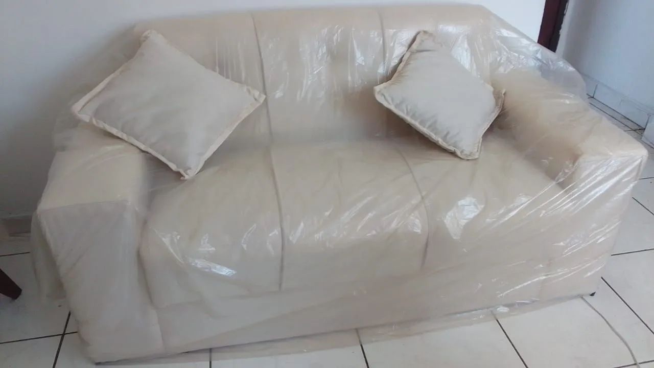 Conjunto Sofá 3 Lugares + 2 Poltronas várias cores / pague na entrega  - Foto 3