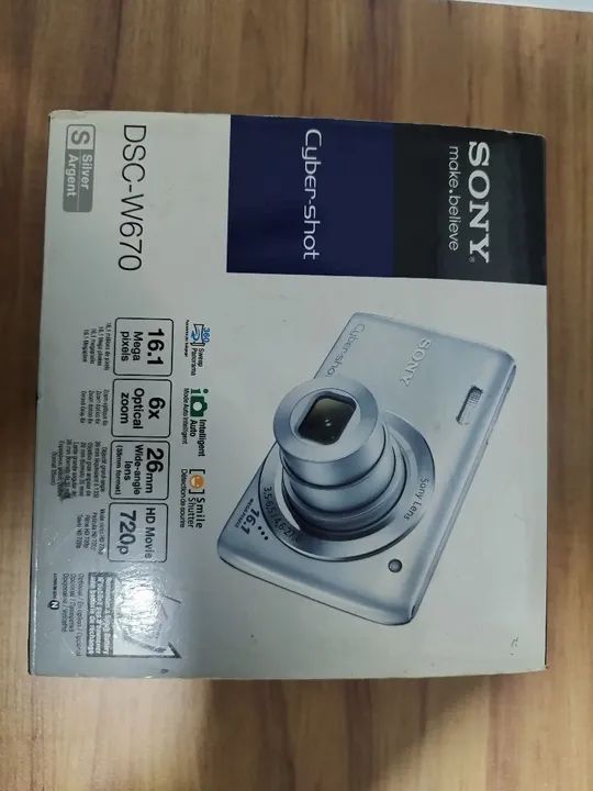 Câmera Sony Cybershot 