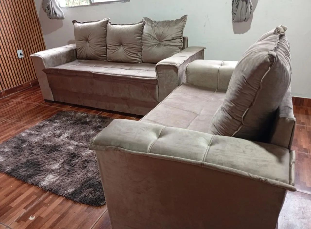 Sofá 2x3 lugares - Foto 3