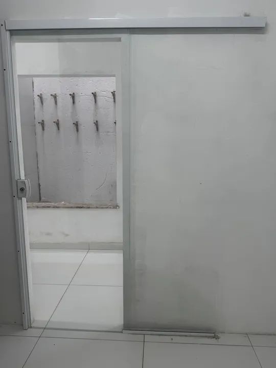 Porta de correr para escritório - vidro temperado 2,10 x 0,70 número : * - Foto 5