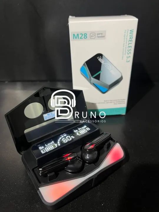 Fone de Ouvido Bluetooth Wireless 5.3 com Microfone - Foto 3