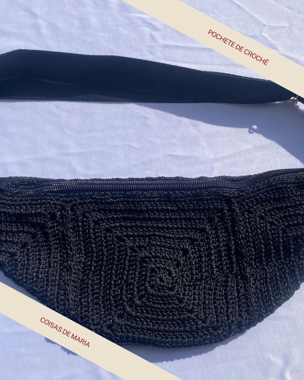 Pochete de crochê  - Foto 5