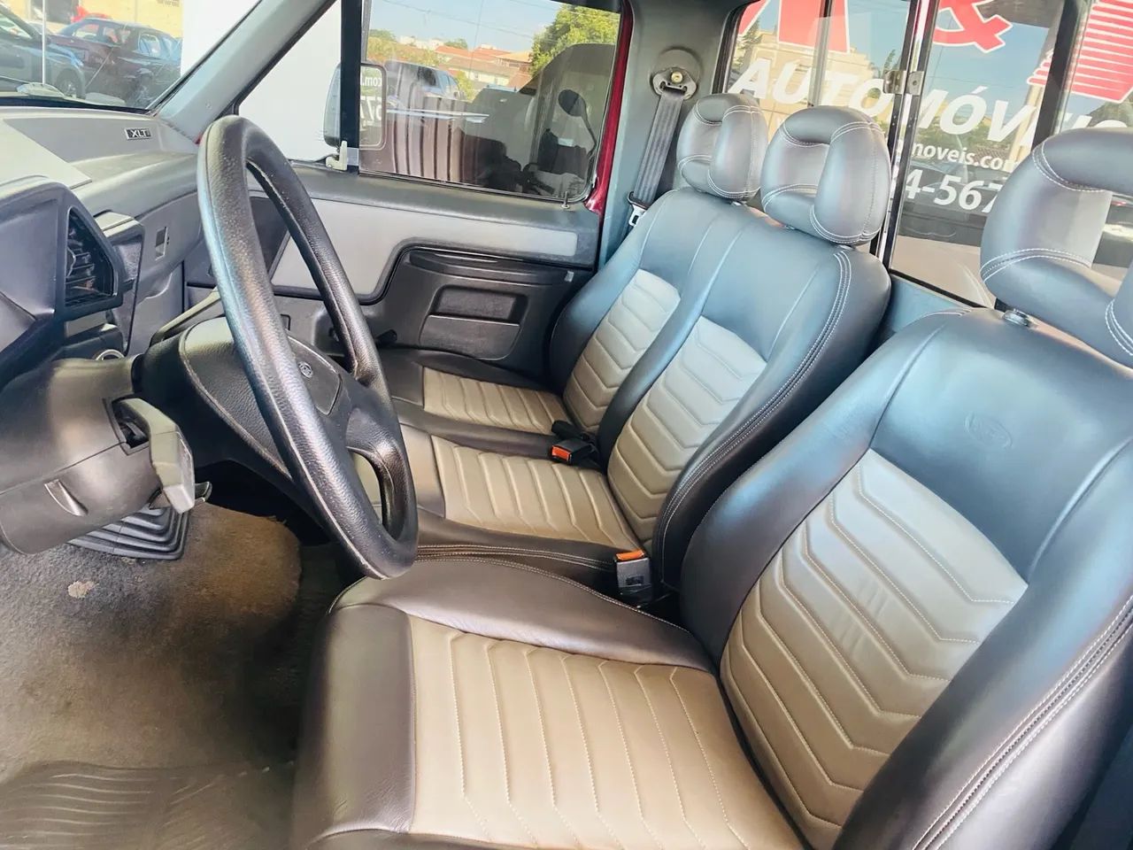ford f1000 xlt   hsd 2.5 completa  em prefeito estado   - Foto 4