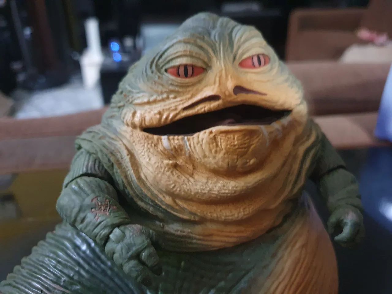Figura de Ação Jabba the Hutt - Star Wars Série Black Hasbro Original - Foto 3