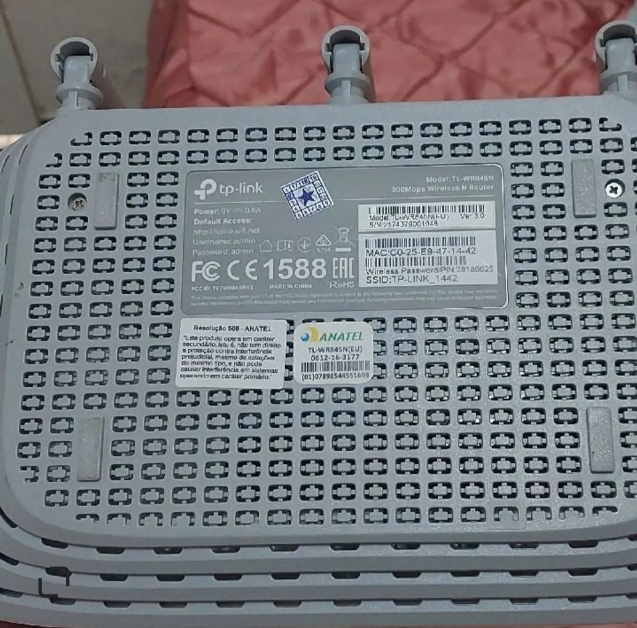 Roteador TP-Link com 3 Antenas - Ótimo Alcance - Foto 2