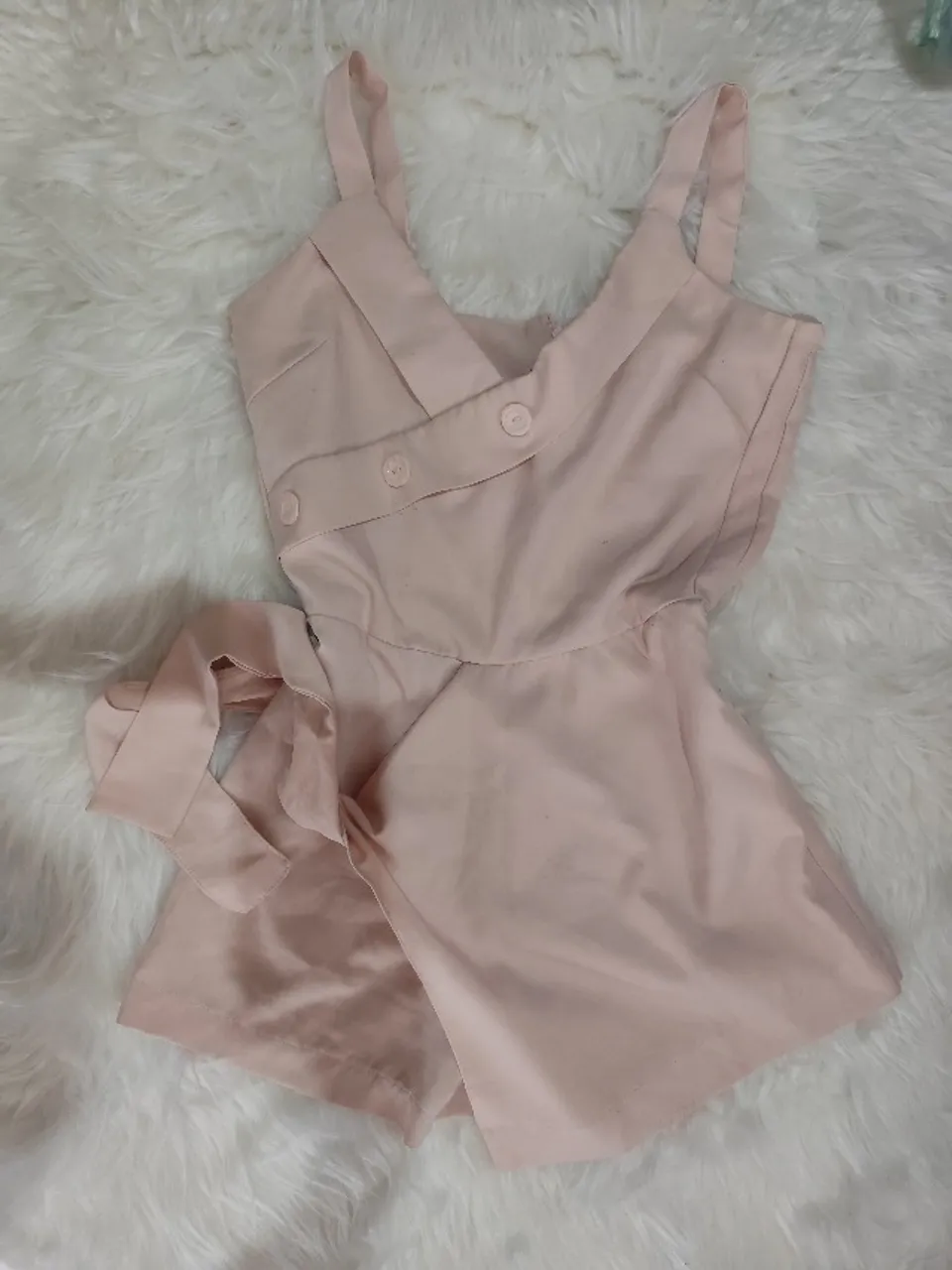 Macacão rosa feminino M