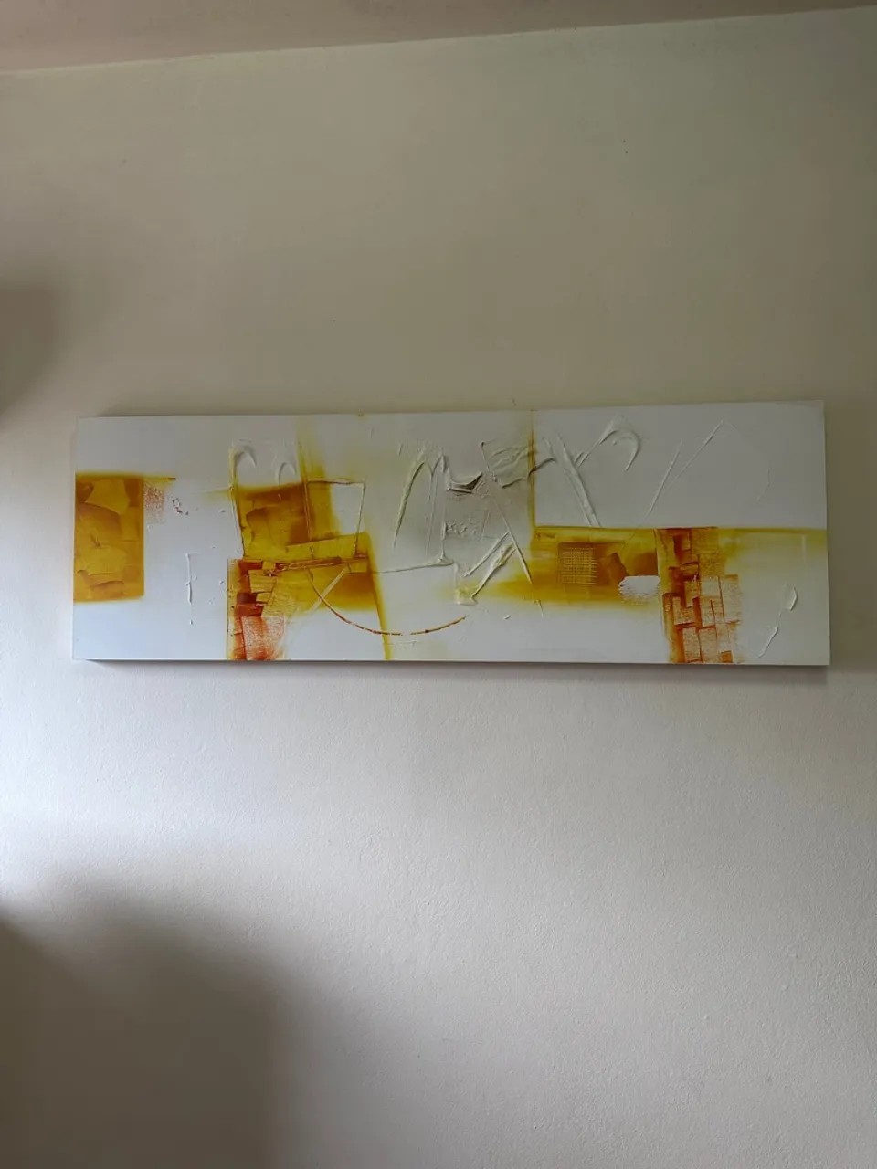 Quadro abstrato com textura