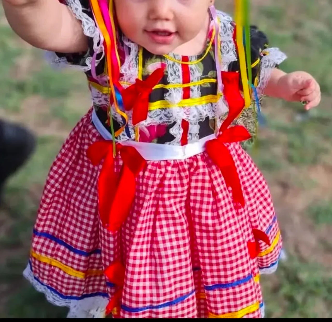 Vestido de São João infantil
