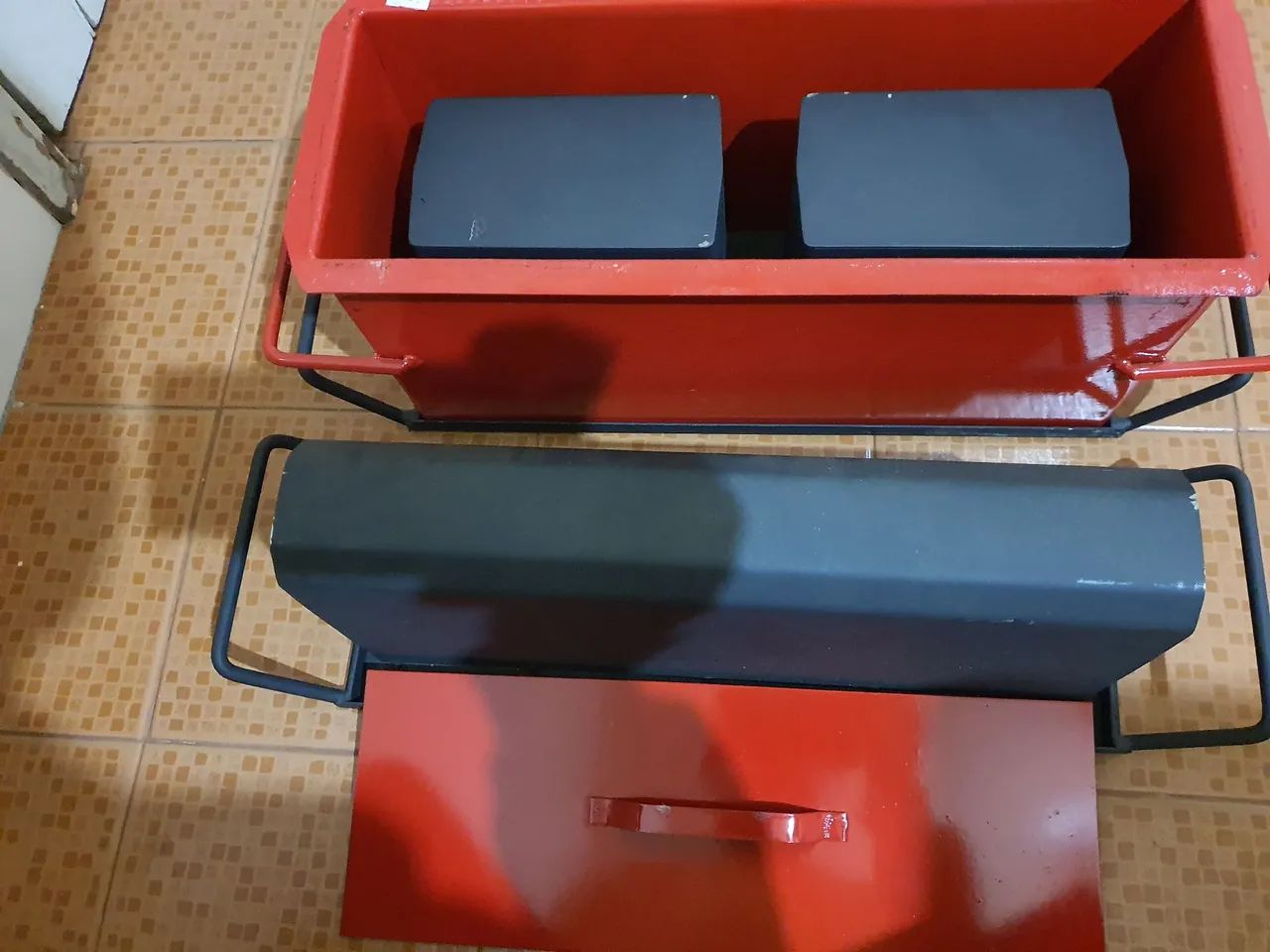 Kit de formas para bloco de concreto64573824046082121