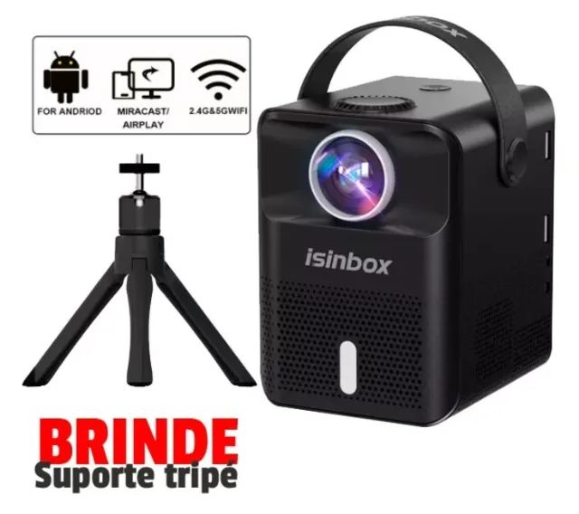 Projetor Insinbox X8 Mini Android 5g, Wifi - Foto 2