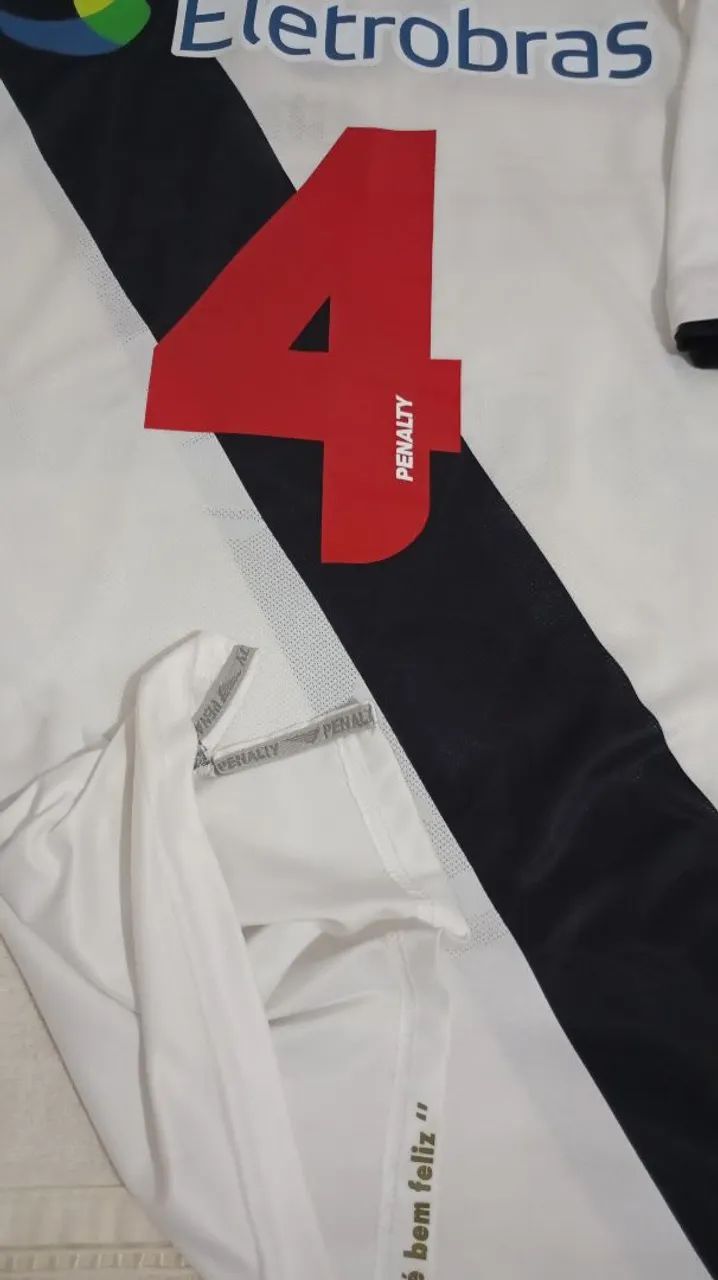 Camisa Vasco Penalty 2010- Tamanho M (nova) - Foto 4