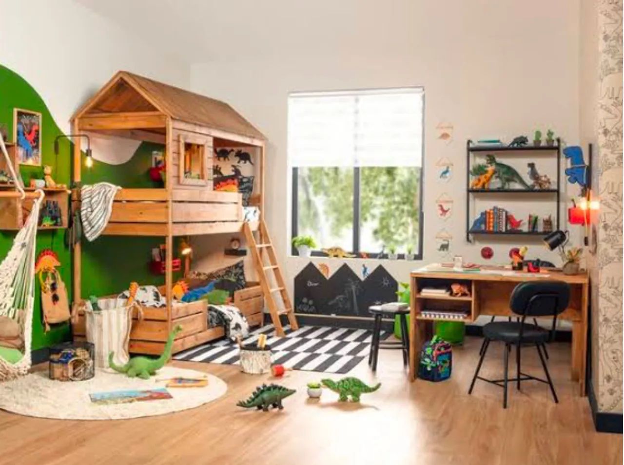 Decoração Tok Stok tema dinossauros 