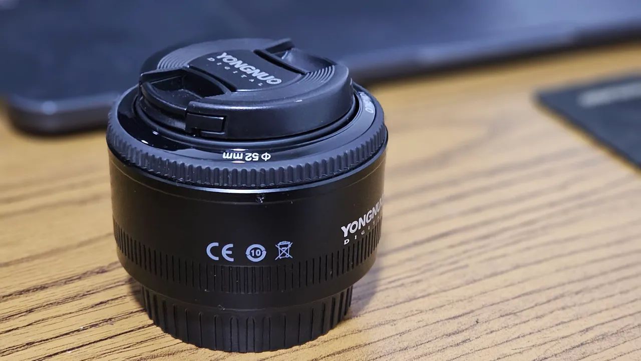 Lente Yongnuo para Câmera DSLR 50mm - Foto 3