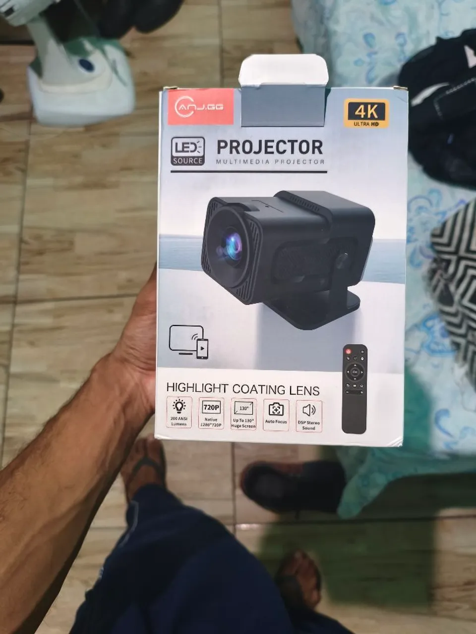 Projetor HY 320 - Alta Qualidade de Imagem