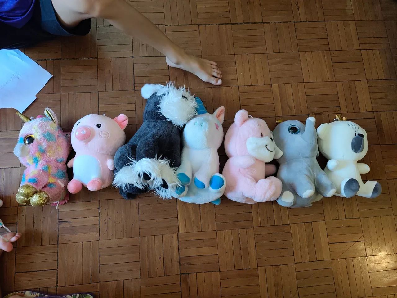 Lote bicho de pelúcia grandes 