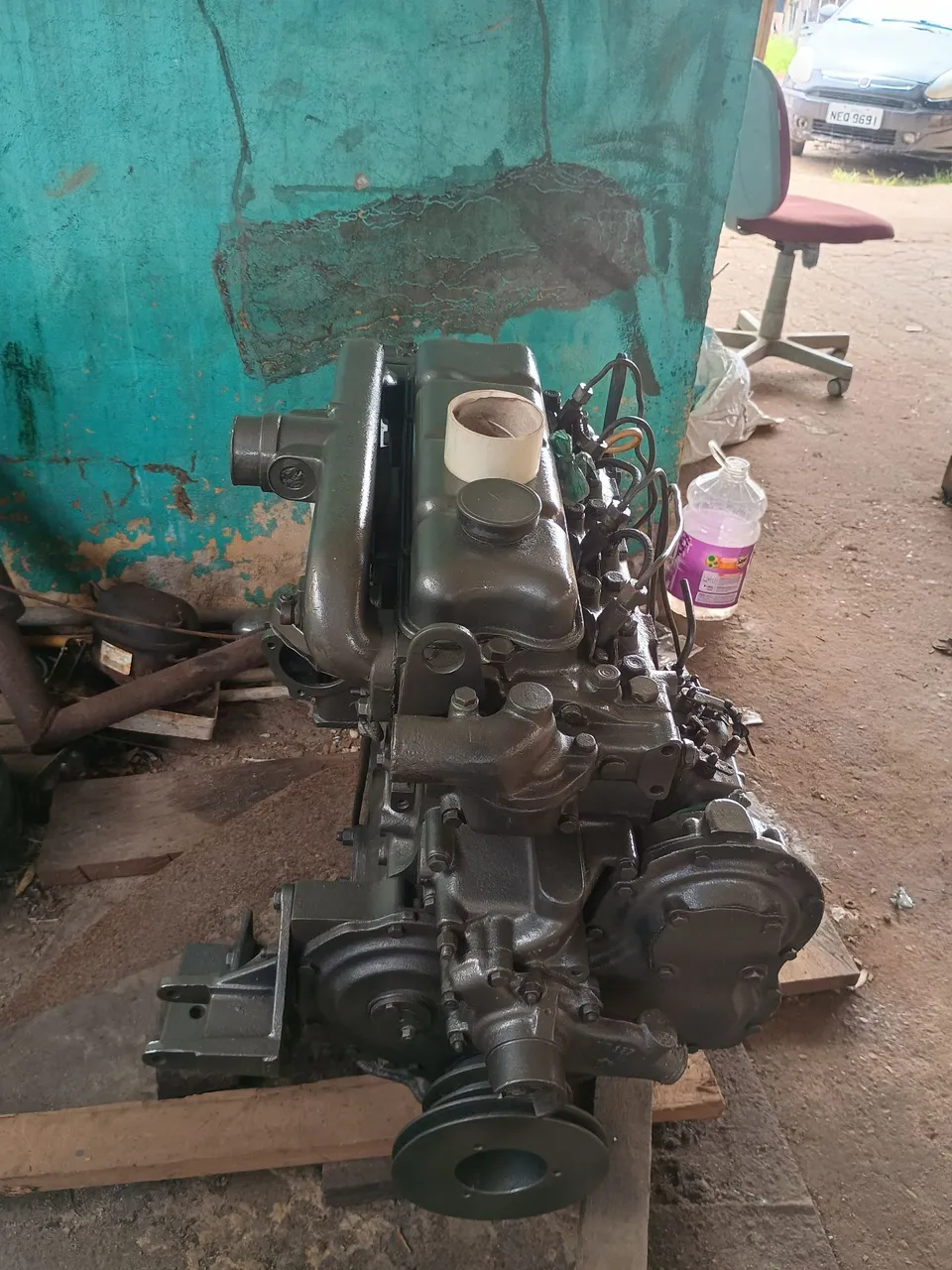 Motor Diesel para Barco - Revisado e Pronto!