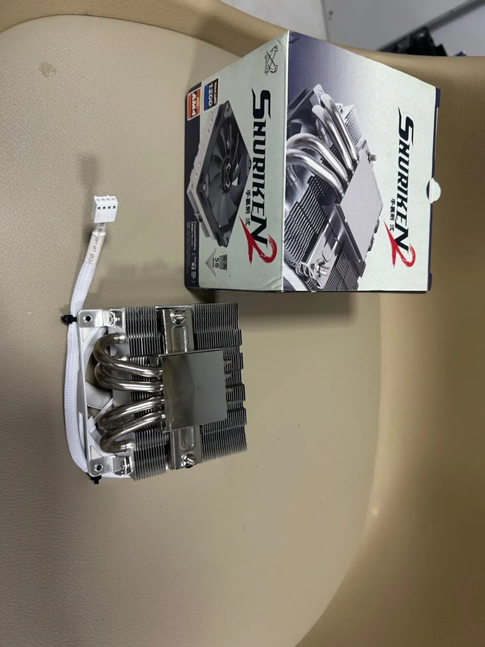 Cooler Shuriken 2 - com cooler thermalright branco
