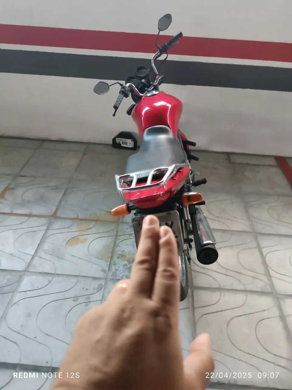Moto Honda Fan Extra - Em Perfeito Estado de conservação pra vender ligeiro  - Foto 5