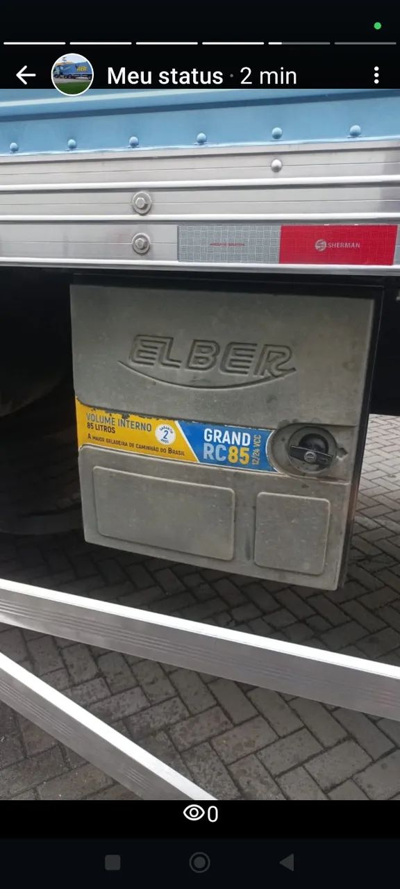 Geladeira 85 litros Elber 