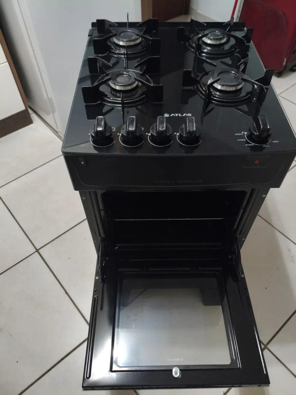 Fogão Atlas 4 Bocas - 1 mês de uso - R$ 850,00 - Foto 2