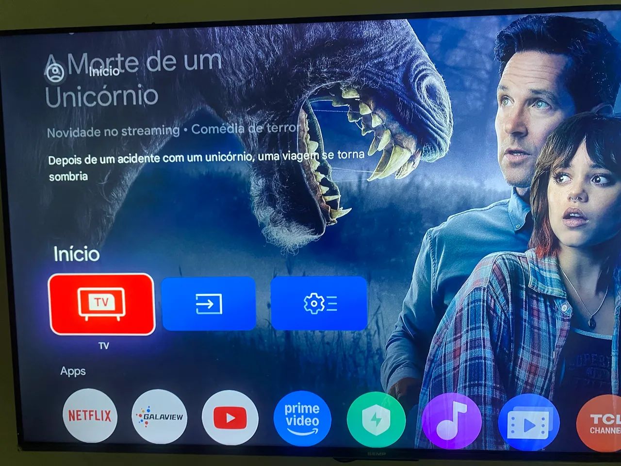 Tv led 55 polegadas TCL 4k Bhuetooth  entrega local 64315882580483121