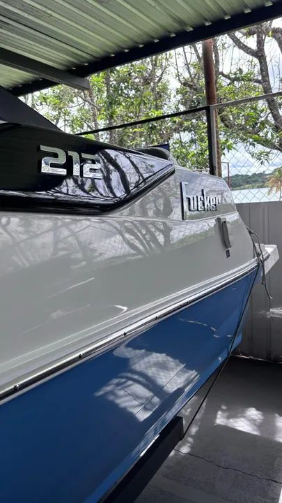 48X NO BOLETO Lancha Focker 21 Pés com motor YAMAHA 115 FINANCIADO - Foto 4