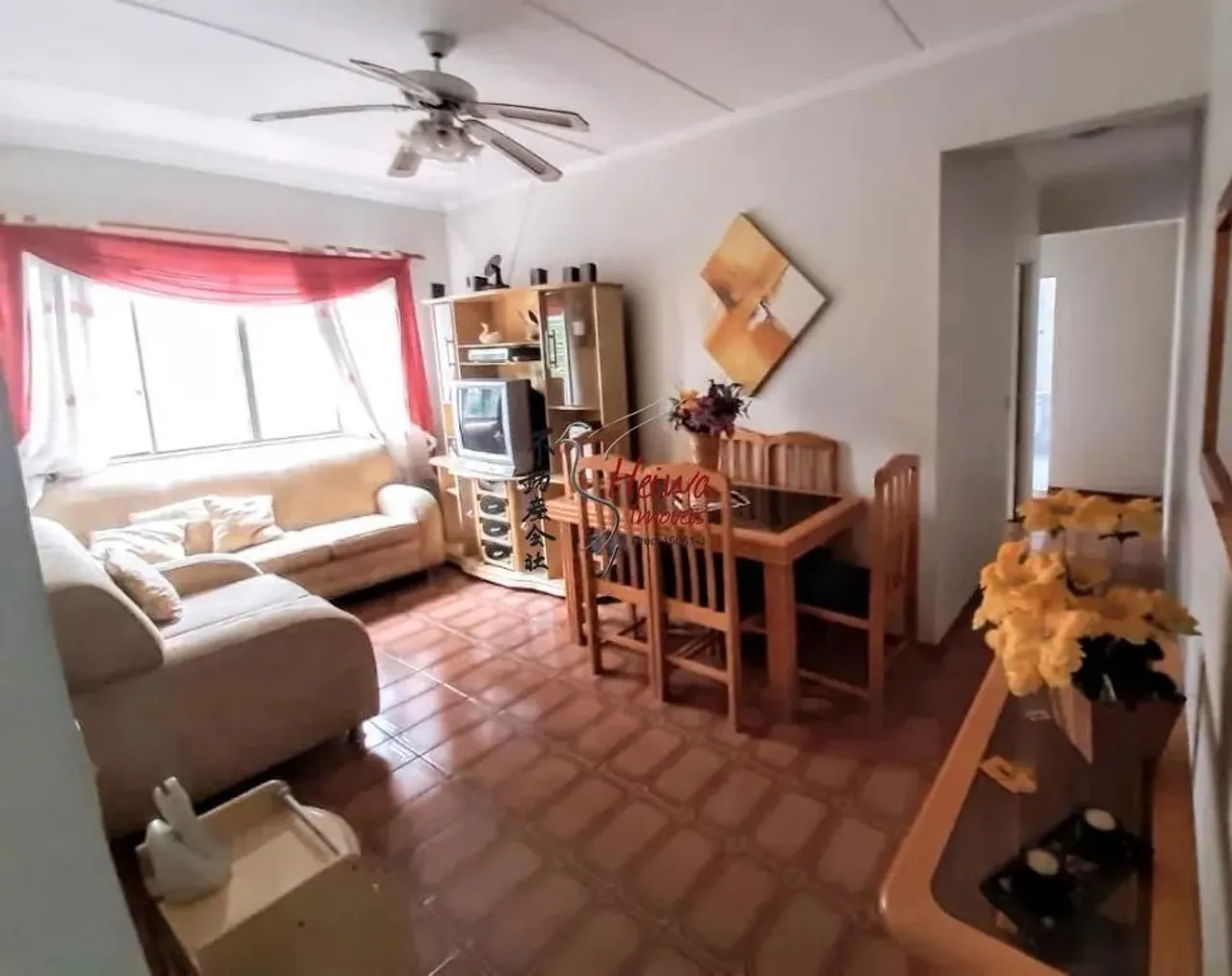 Apartamento semi-Mobiliado