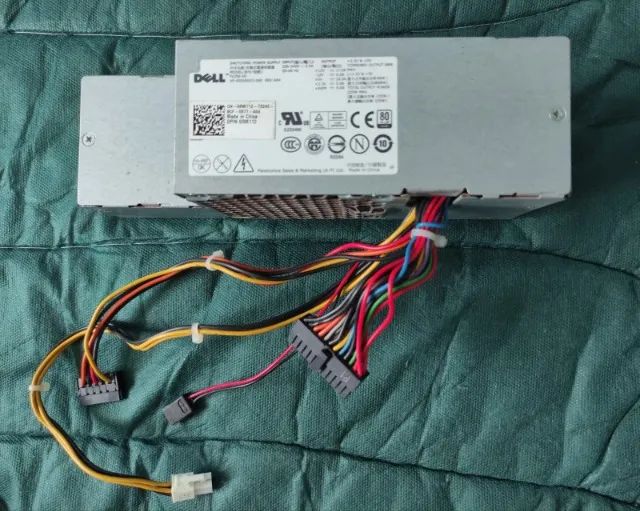 Fonte Real Dell Optiplex 235W 80 Plus Silver  - Modelo F235E-00 + Cabo de Brinde - Foto 3