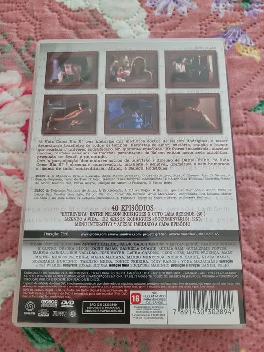 DVD A Vida Como Ela É (de Nelson Rodrigues) - Foto 2