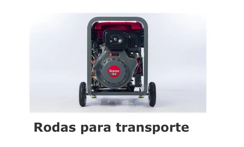 Gerador a Diesel BD8000E3 Trifásico 380 Branco - Foto 5
